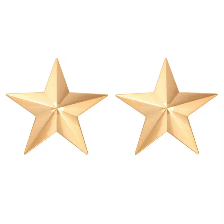 Star Shape Nipple Cover Pasties #color_gold