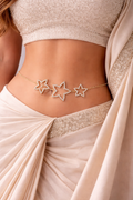 Rhinestone Star Belly Chain