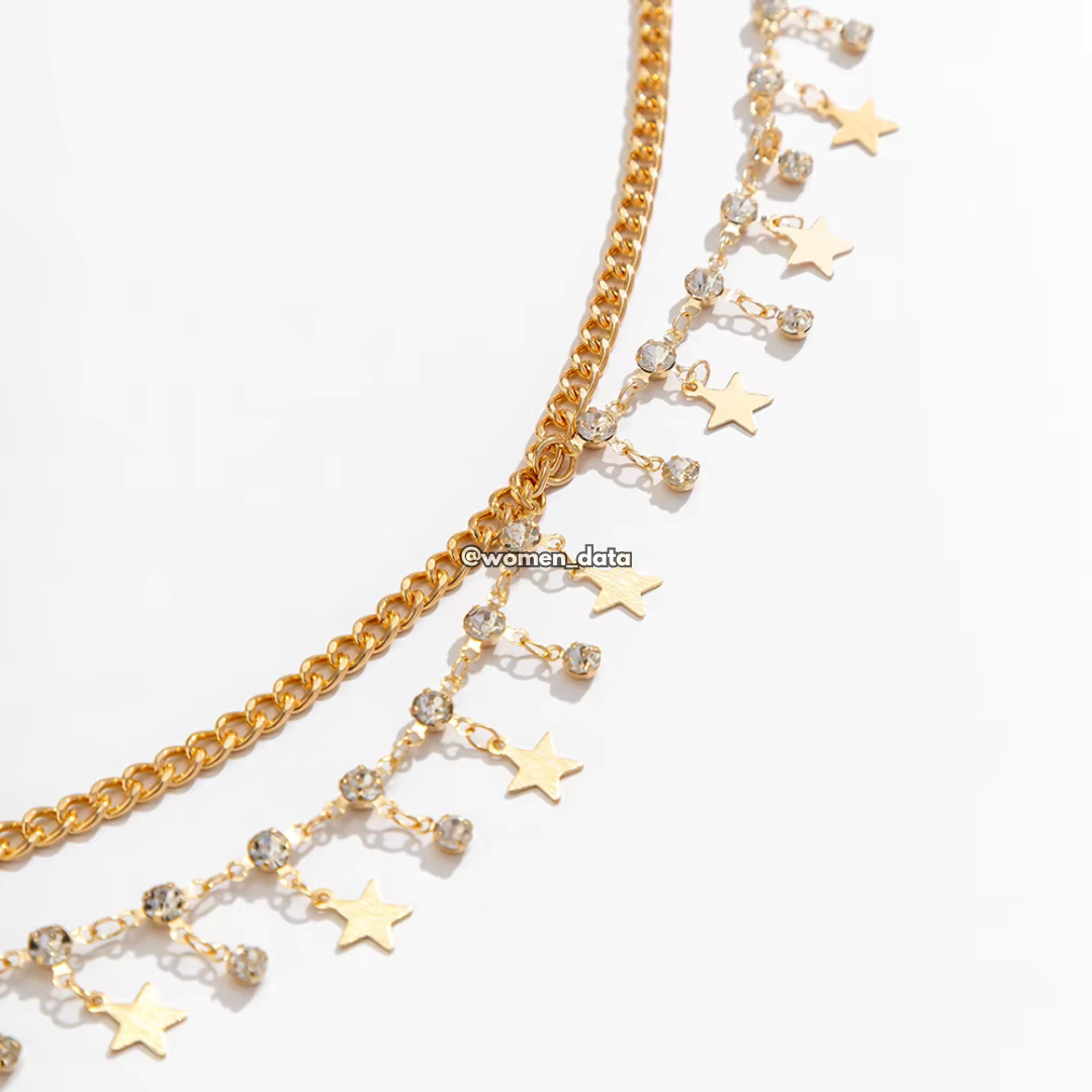Star Charm Waist Chain #color_gold