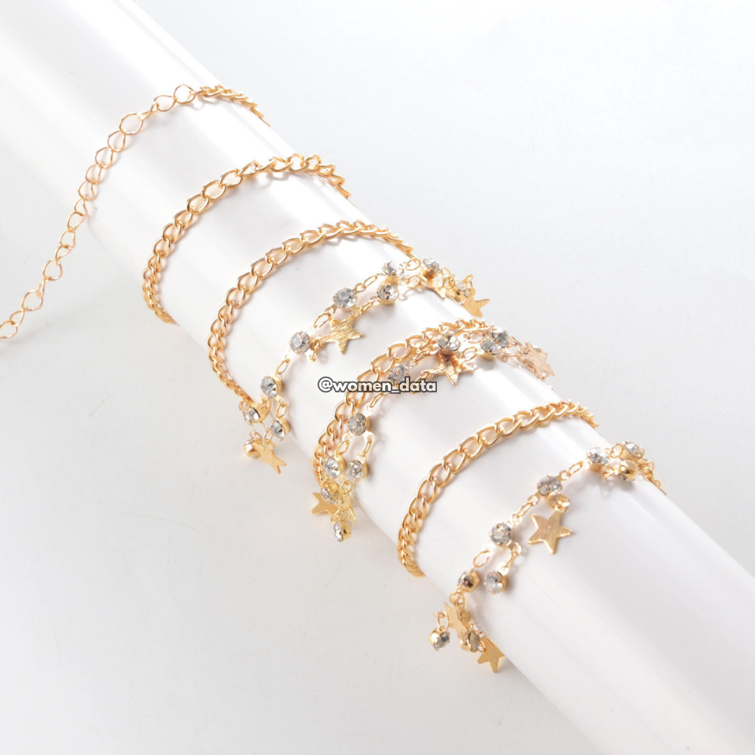 Star Charm Waist Chain #color_gold