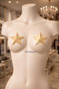 Star Shape Nipple Cover Pasties #color_gold