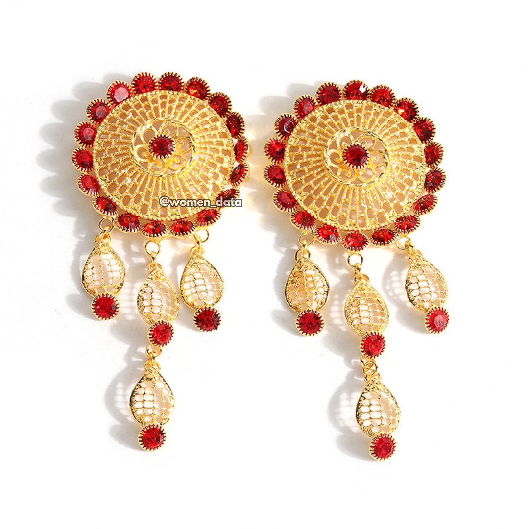 Women's Ethnic Kundan Tassel Body Jewellery